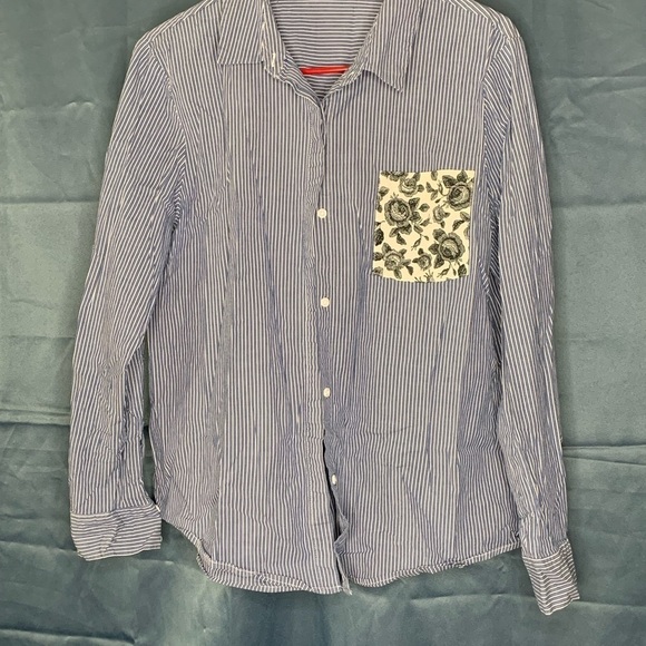 Striped Button Down - Picture 1 of 5